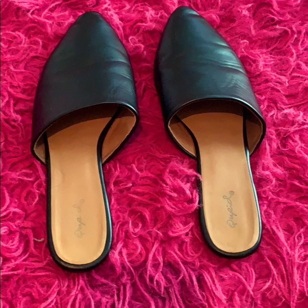 Qupid Mule Shoes